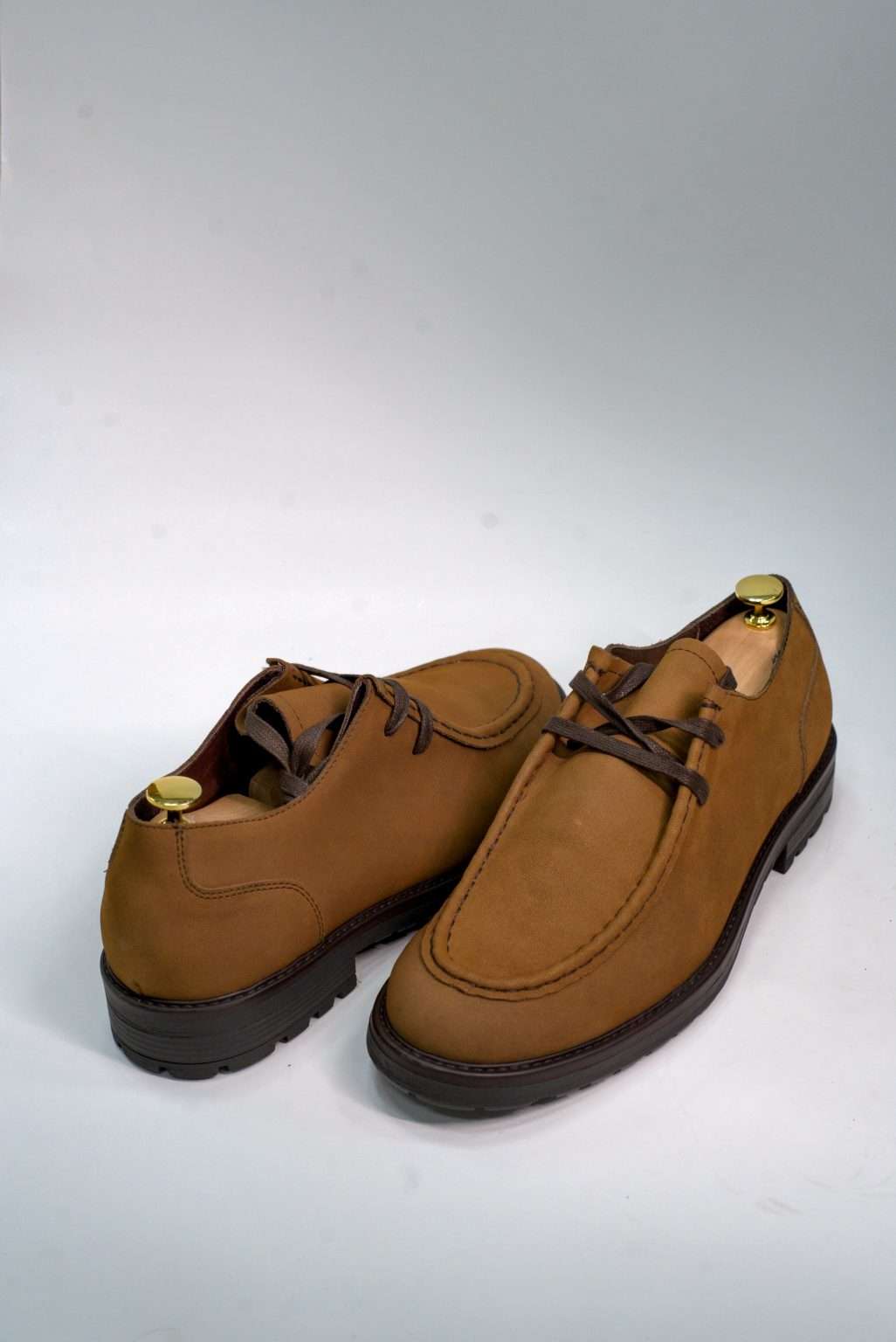 Severin Ochre Suede Moc-Toe Shoes Men’s Fashion