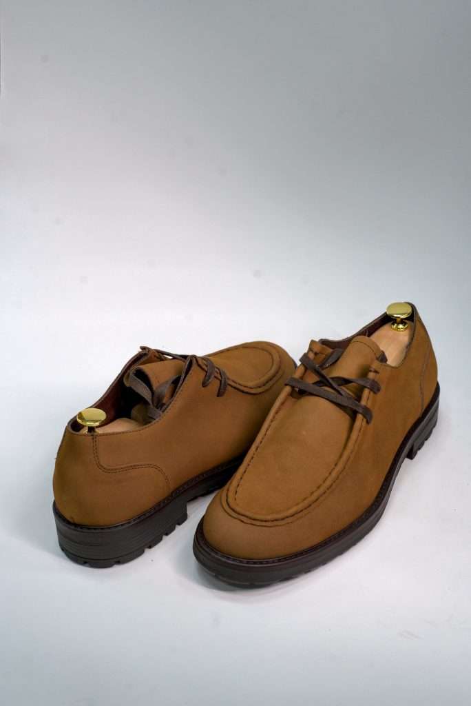 Severin Ochre Suede Moc-Toe Shoes Men’s Fashion